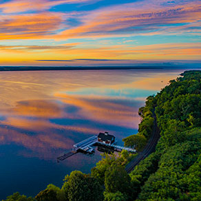 Dock on a lake. Links to Gifts by Will Dock on a lake. Links to Gifts by Will