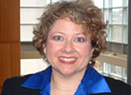 Photo of Sandra Rivera '85. Link to Life Stage Gift Planner Ages 45-65 Situations.